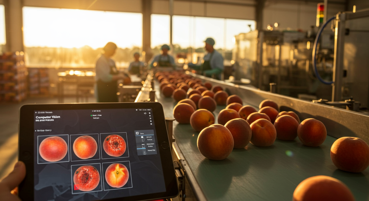 Peach Computer Can Computer Vision Save Peach State Canning? - Discovering AI