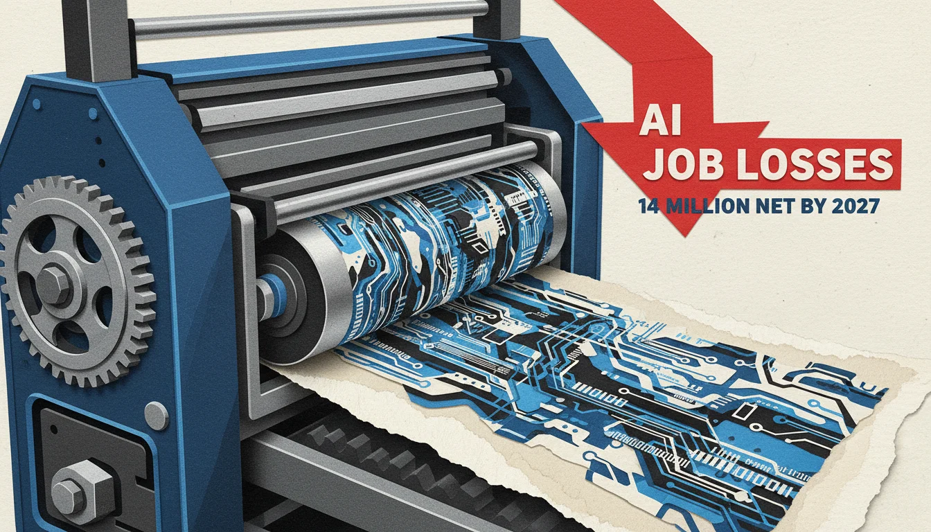 AI's Job Impact: 14M Net Loss by 2027